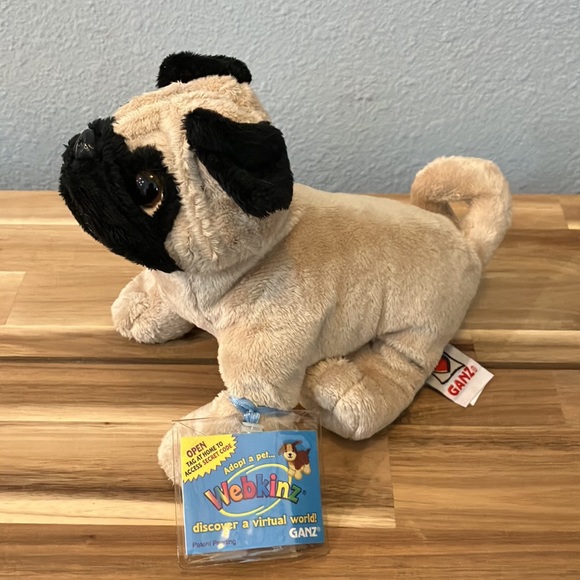 Retired Webkinz Pug - Picture 2 of 3